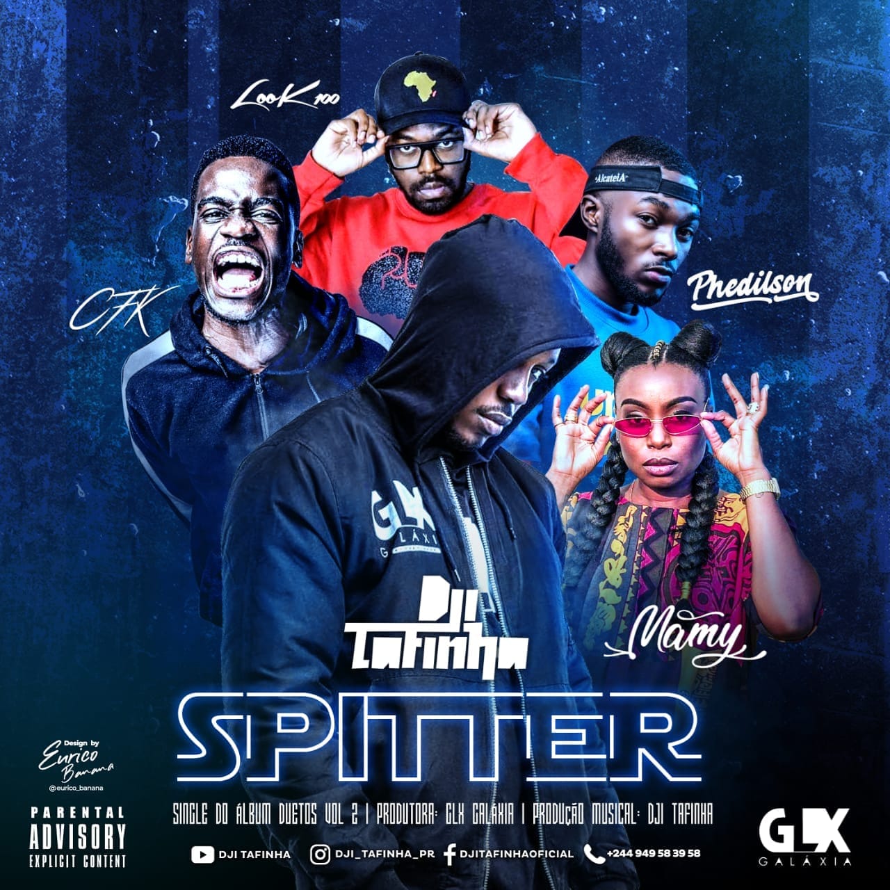 Dji Tafinha - Spitter (feat. CFK, Look CEM, Mamy & Phedilson)